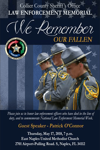 Fallen Officers Memorial Invitation